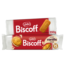 Lotus Biscoff koffieleutjes, speculoos pasta of sandwich cookie